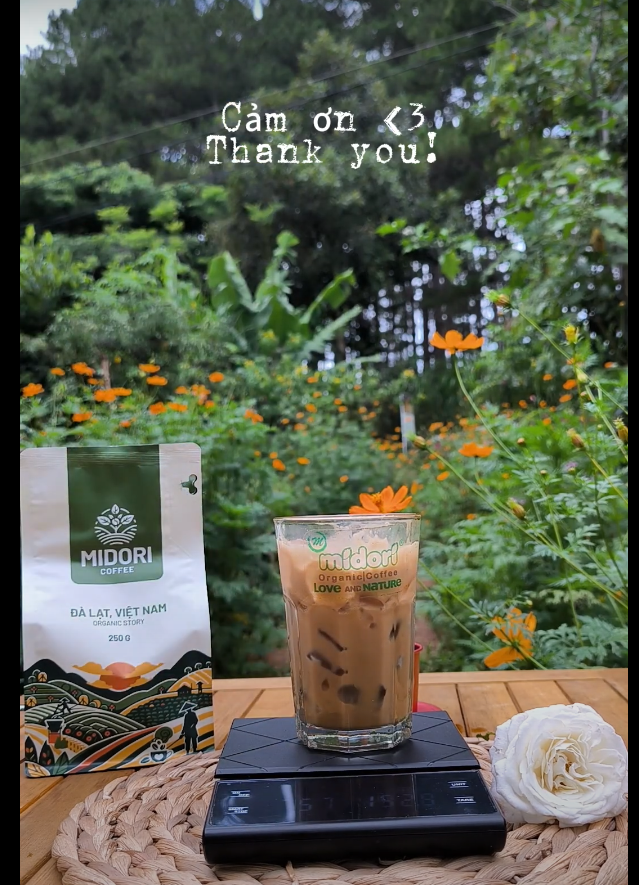 How to make Vietnamese iced milk coffee with Phin